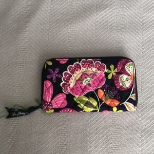 NWOT Vera Bradley Pirouette Pink Accordion Wallet